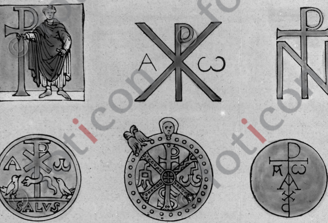 Christusmonogramm | Christmonogram (foticon-simon-107-053-sw.jpg)